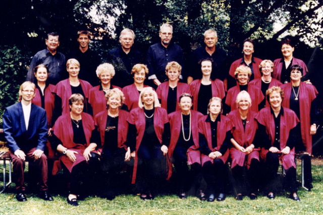 Chorfoto der Stormarn Singers im Jahr 2000